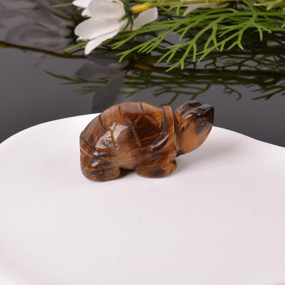 Buddha Stones Natural Green Aventurine Turtle Wisdom Crystal & Stone Decor - image 11