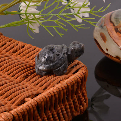 Buddha Stones Natural Green Aventurine Turtle Wisdom Crystal & Stone Decor - image 38