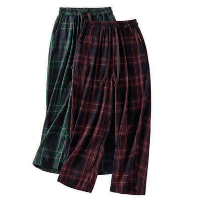 Buddha Stones Spring Casual Drawstring Plaid Pattern Elastic Waist Cropped Women's Harem Pants With Pockets - image 22