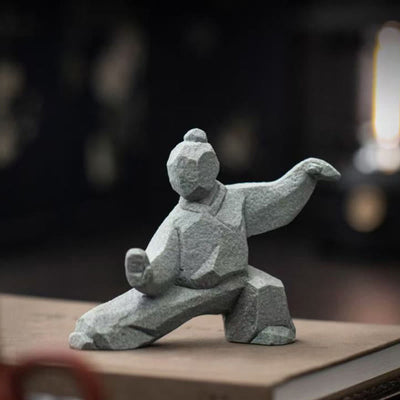 Buddha Stones Resin Yin Yang Balance Tai Chi Figure Mindful Living Decor - image 13