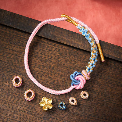 Buddha Stones Mandala Braided Rope Confidence Bracelet - image 30