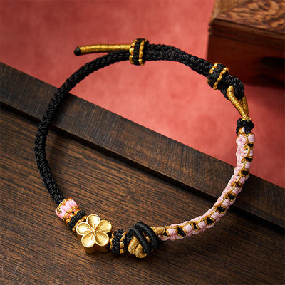 Buddha Stones Braided Rope Knot Adjustable Bracelet - image 7