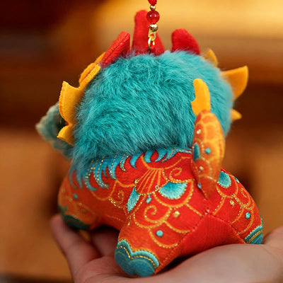 Buddha Stones Polyester Pi Xiu Wealth CUTE ANIMAL DECOR - image 7