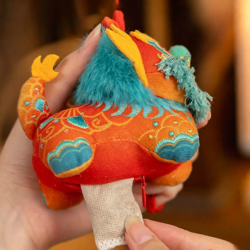 Buddha Stones Polyester Pi Xiu Wealth CUTE ANIMAL DECOR - image 8