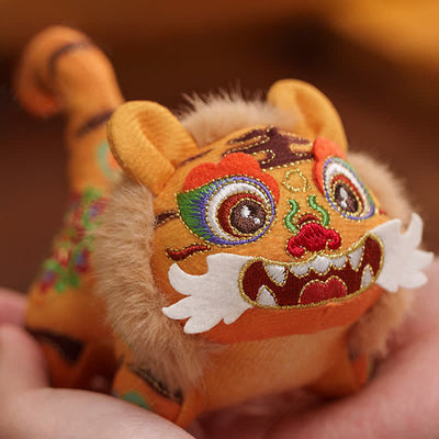 Buddha Stones Polyester Tiger Luck CUTE ANIMAL DECOR - image 4