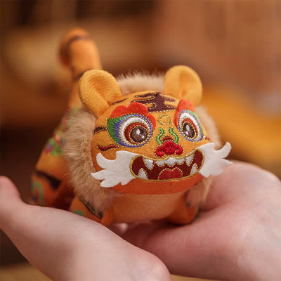 Buddha Stones Polyester Tiger Luck CUTE ANIMAL DECOR - image 2