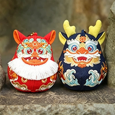 Buddha Stones Cotton Pi Xiu Qilin Dragon Fox Auspicioisness Cute Animal Decor - image 14