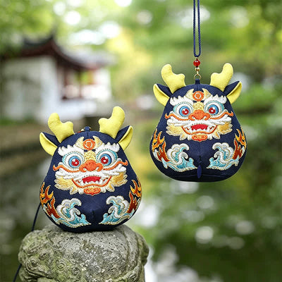 Buddha Stones Cotton Pi Xiu Qilin Dragon Fox Auspicioisness Cute Animal Decor - image 1