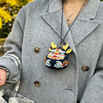 Buddha Stones Cotton Pi Xiu Qilin Dragon Fox Auspicioisness Cute Animal Decor - image 3