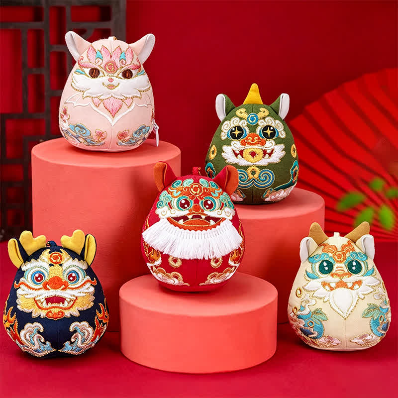Buddha Stones Cotton Pi Xiu Qilin Dragon Fox Auspicioisness Cute Animal Decor - image 17