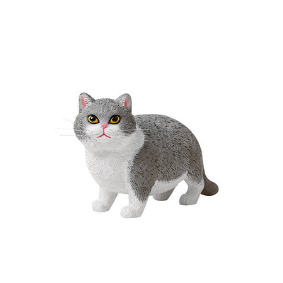 Buddha Stones Painted Resin Little Chubby Cat Cute Animal Decor - image 10