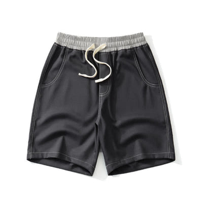 Buddha Stones Summer Casual Athletic Drawstring Solid Men's Shorts With Pocket - DimGray - US/UK/AU42, EU52 (3XL) - image 0