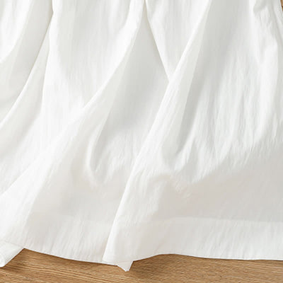 Buddha Stones Summer Casual Boho Solid Line Women's Skirts With Pockets - image 21