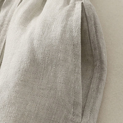 Buddha Stones Summer Casual Minimalist Drawstring Solid Cropped Pants Women's Wide Leg Pants With Pockets - image 17