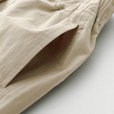 Buddha Stones Spring Summer Casual Minimalist Solid Cropped Pants Women's Wide Leg Pants With Pockets - image 5