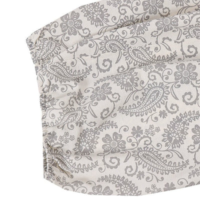 Buddha Stones Summer Boho Casual Drawstring Paisley Capri Pants Men's Harem Pants With Pocket - image 31