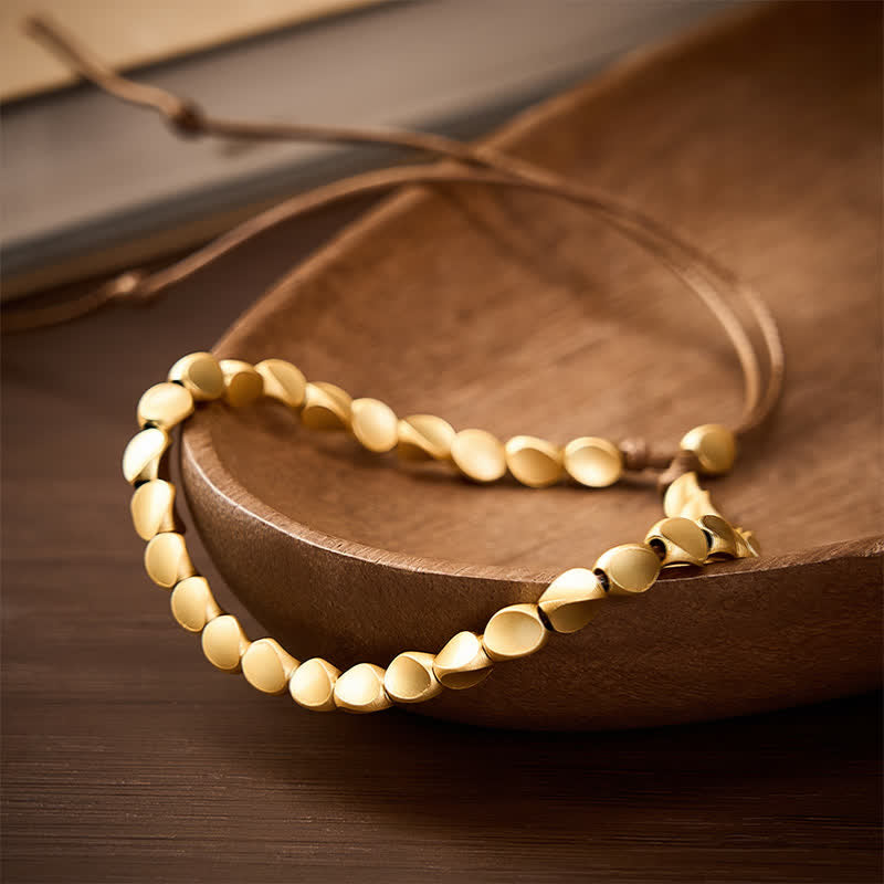 FREE Today: Balance and Healing Copper Irregular-shaped Bead String Bracelet - image 1
