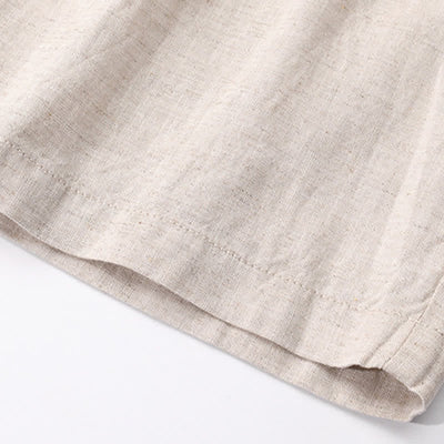 Buddha Stones Summer Casual Minimalist Solid Zipper Design Men's Shorts With Pockets - image 12