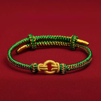 Buddha Stones Red String Chinese Zodiac Luck Braided Knot Bracelet - Rabbit - Wrist Circumference: 14–20 cm - image 13