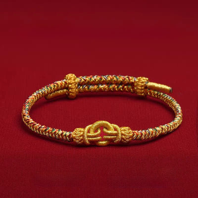 Buddha Stones Red String Chinese Zodiac Luck Braided Knot Bracelet - Dog & Pig - Wrist Circumference: 14–20 cm - image 17