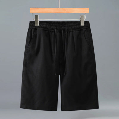 Buddha Stones Summer Casual Minimalist Drawstring Solid Men's Shorts With Pocket - Black - US/UK/AU42，EU52 (3XL) - image 13