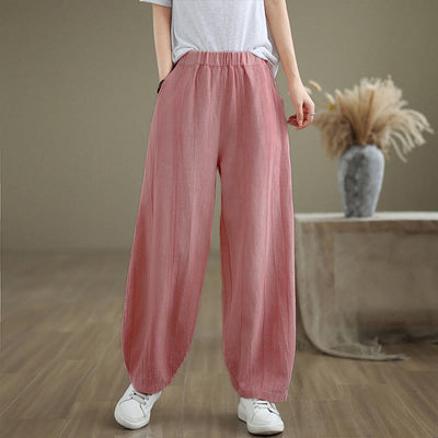 Buddha Stones Casual Plain Women's Harem Pants With Pockets - image 21