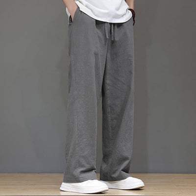 Buddha Stones Summer Men's Straight Leg Pants With Pockets - image 21
