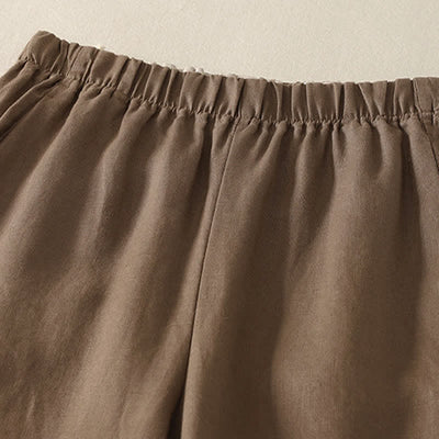 Buddha Stones Daily Plain Simple Design Women's Pants With Pockets - image 8