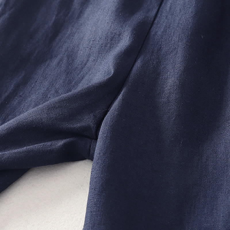Buddha Stones Daily Plain Simple Design Women's Pants With Pockets - image 17