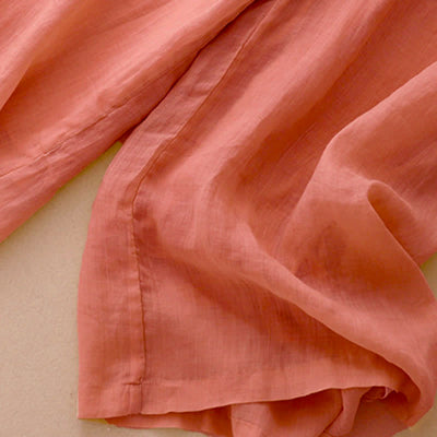 Buddha Stones Geometric Embroidery Elastic Waist Women's Wide Leg Pants With Pockets - image 3