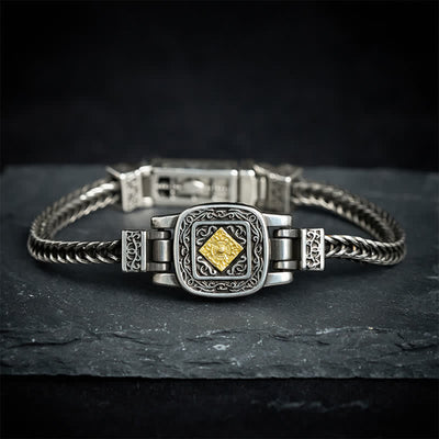 Buddha Stones Copper Vajra Enlightenment Bracelet - 7.5–7.9 in (19–20 cm) - image 0