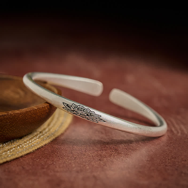 FREE Today: New Beginning and Healing Copper Lotus Cuff Bracelet - Lotus(Enlightenment ♥ New Beginnings) - image 0
