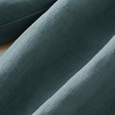 Buddha Stones Casual Plain Color Side Pleats Rayon Women's Wide Leg Pants With Pockets - image 9