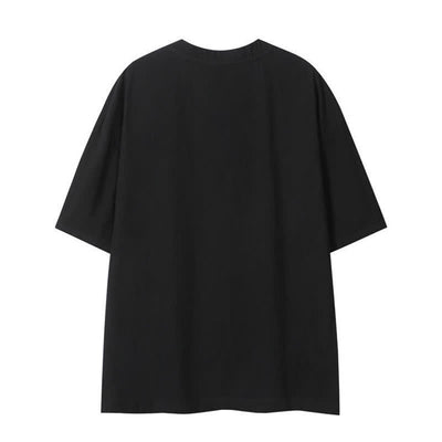 Buddha Stones Summer Casual Boho Drawstring Solid Men's Short Sleeve T-Shirts - image 13