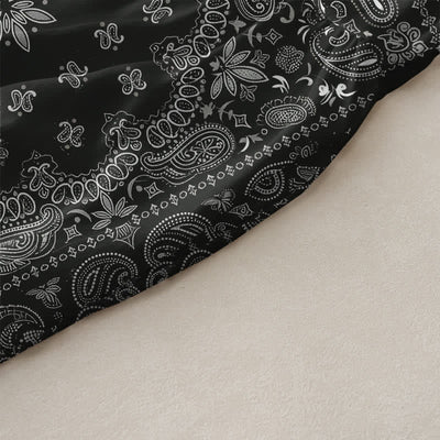 Buddha Stones Summer Casual Bandana Paisley Floral Pattern Women's Summer Sleeveless Midi Dress With Pockets - image 2
