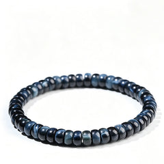 Buddha Stones Blue Tiger Eye Positive Beads Bracelet - Blue Tiger Eye(Intuition ♥ Clarity) - image 0