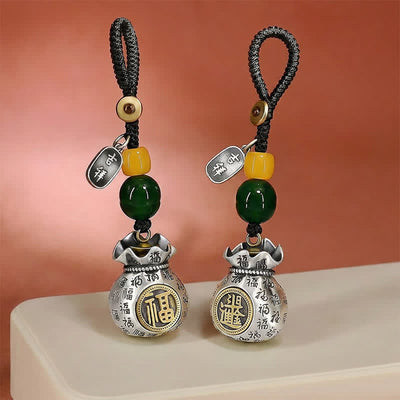 FREE Today: Blessing and Luck Copper Fu Character Fortune Bag Keychains - image 8