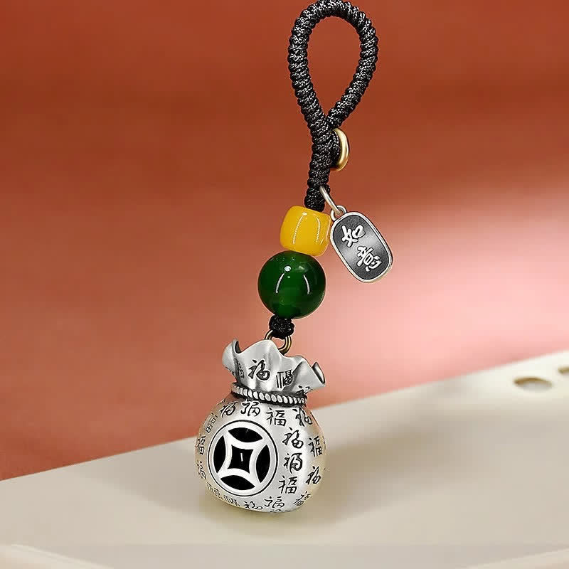 FREE Today: Blessing and Luck Copper Fu Character Fortune Bag Keychains - image 7