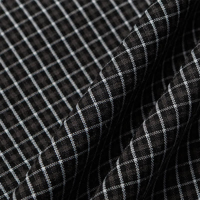 Buddha Stones Spring Fall Vintage Button-Up Plaid Men's Long Sleeve Shirts With Pocket - image 19