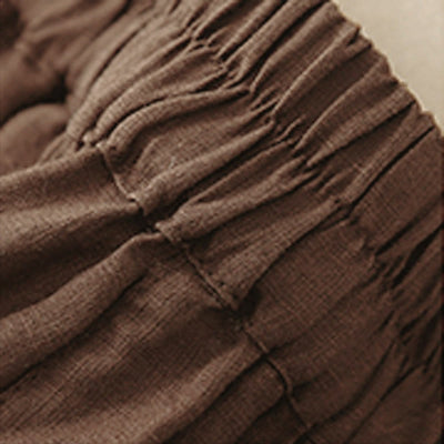 Buddha Stones Summer Casual Plain Women's Elasti Straight Shorts With Pockets - image 9