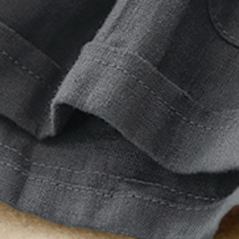 Buddha Stones Summer Casual Plain Women's Elasti Straight Shorts With Pockets - image 24