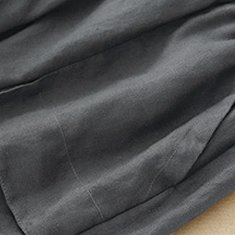 Buddha Stones Summer Casual Plain Women's Elasti Straight Shorts With Pockets - image 21