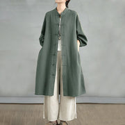 Foviel Casual Frog-button Women's Coat With Pockets