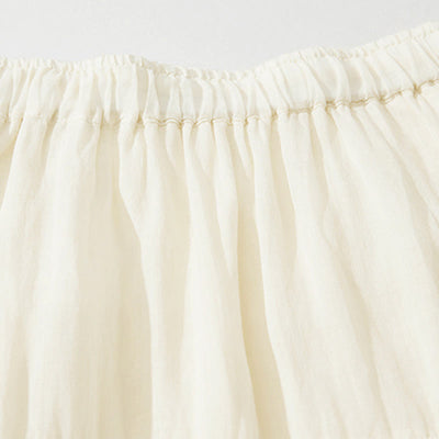 Buddha Stones Embroidery Hollow Design A-line Drawstring High Waist Women's Skirt With Pockets - image 15