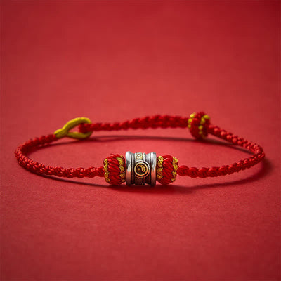 Buddha Stones Copper Yin Yang Red String Harmony Bracelet - image 17