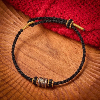 Buddha Stones Copper Yin Yang Red String Harmony Bracelet - image 13