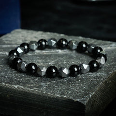 FREE Today: Strength and Support Tiger Eye Hematite Faceted Bracelet - Black Onyx(Fortune ♥ Support) - image 0