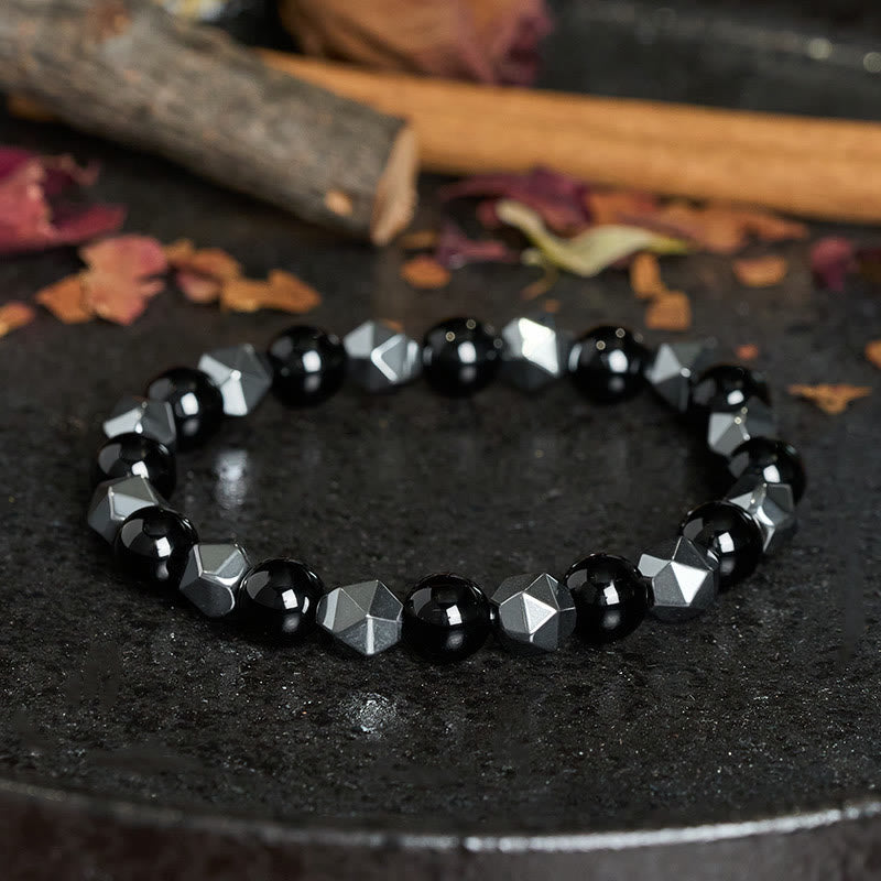 FREE Today: Strength and Support Tiger Eye Hematite Faceted Bracelet - image 1