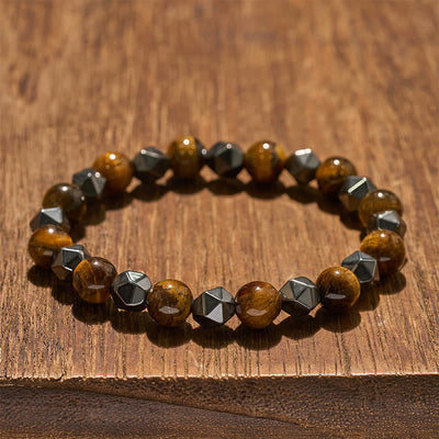 FREE Today: Strength and Support Tiger Eye Hematite Faceted Bracelet - image 13