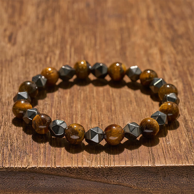 FREE Today: Strength and Support Tiger Eye Hematite Faceted Bracelet - image 13